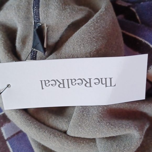 Marc by Marc Jacobs "Skipper" Blue Check Sweatshirt- Sz. Lrg - Picture 15 of 15